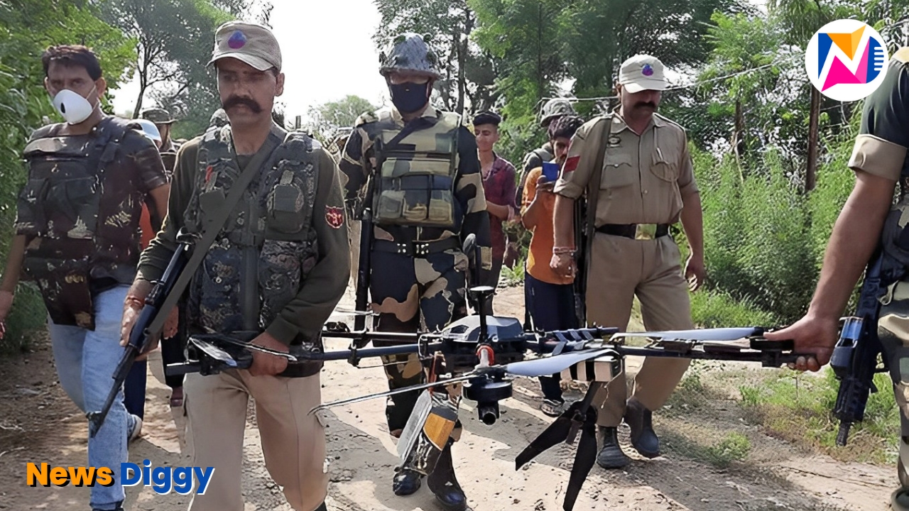 बीएसएफ जवानों ने पंजाब के अमृतसर में संदिग्ध पाकिस्तानी ड्रोन को मार गिराया