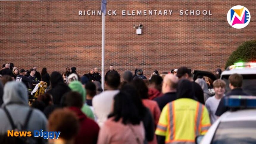 टीचर 6 years old student shot a teacher in us school