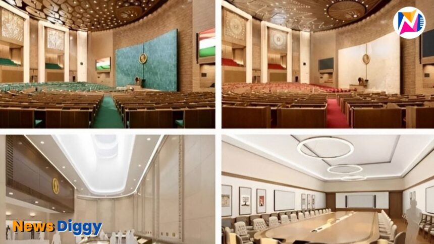 संसद भवन new parliament of india