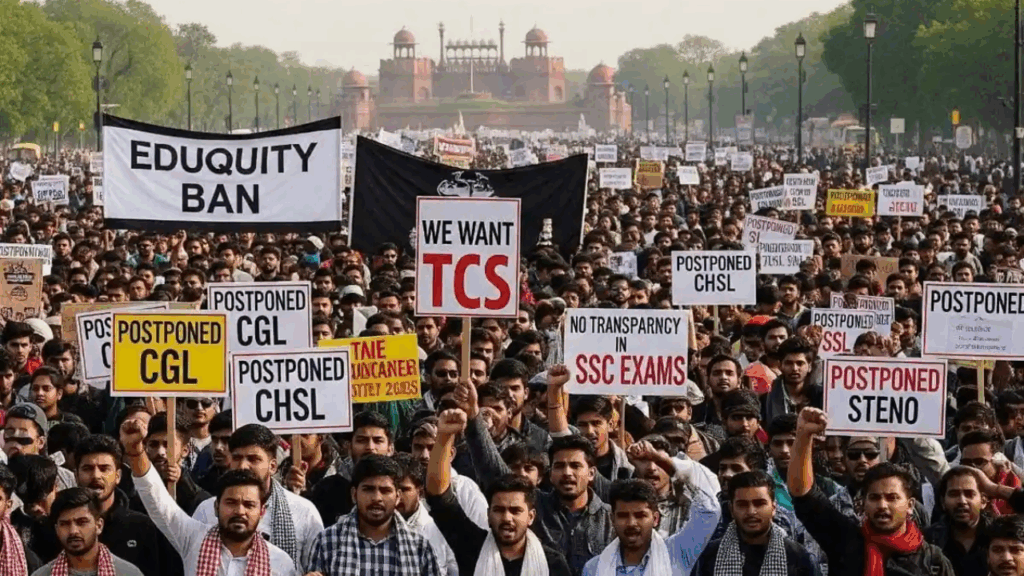 SSC Protest
