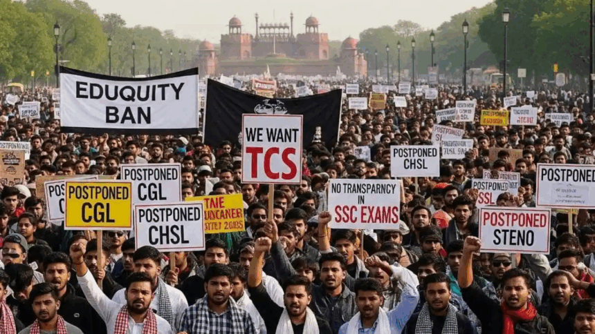SSC Protest
